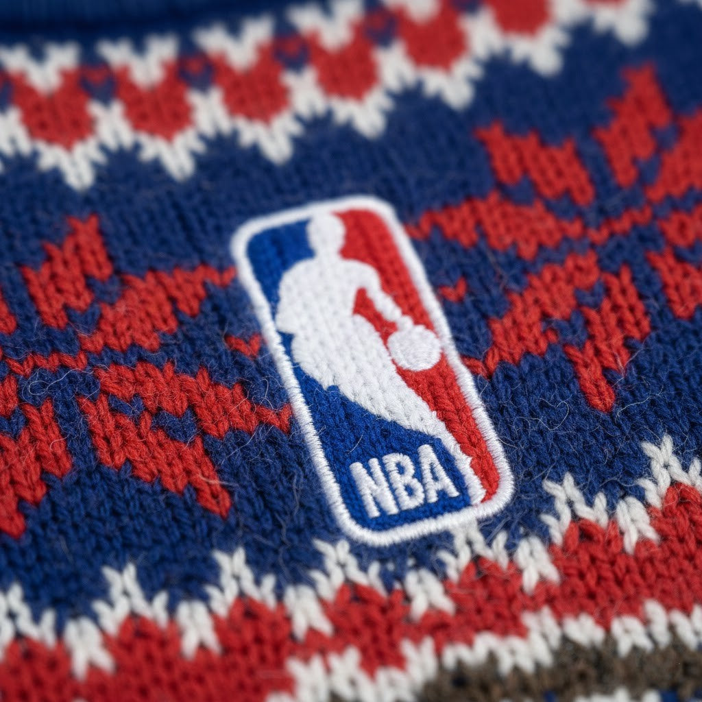 Philadelphia 76ers Ugly Christmas Sweater – “Trust The Process” NBA Holiday Edition - LeagueLockerGear