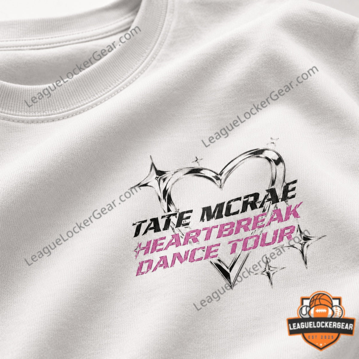 Tate McRae Heartbreak Dance Tour T-Shirt - LeagueLockerGear