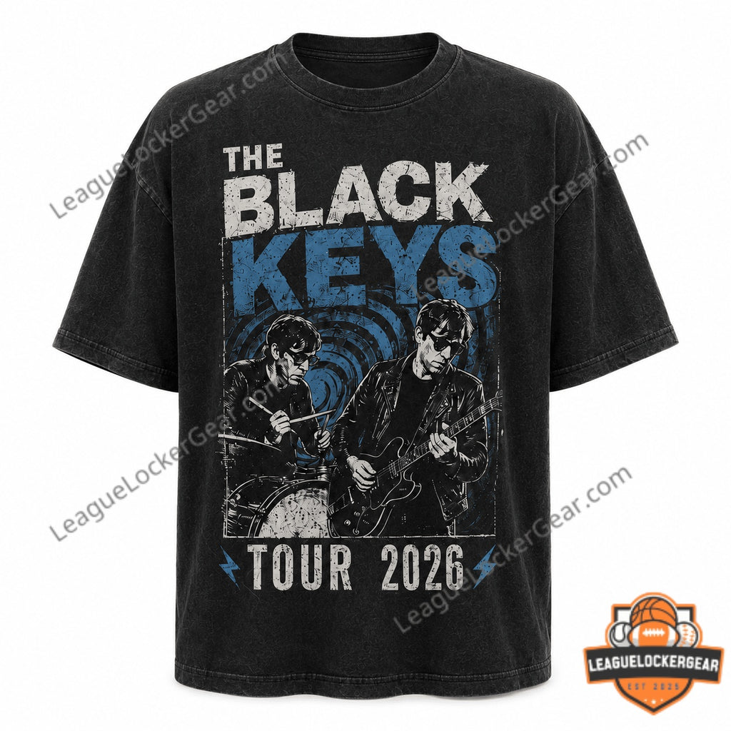 The Black Keys Tour 2026 T-Shirt - LeagueLockerGear