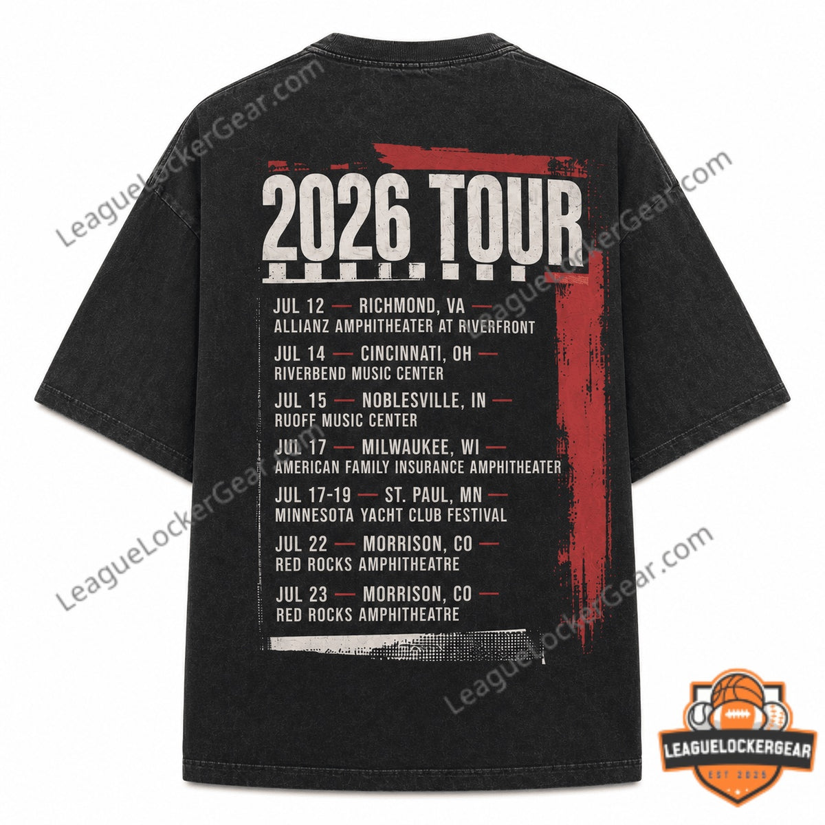 The Strokes 2026 Tour T-Shirt - LeagueLockerGear
