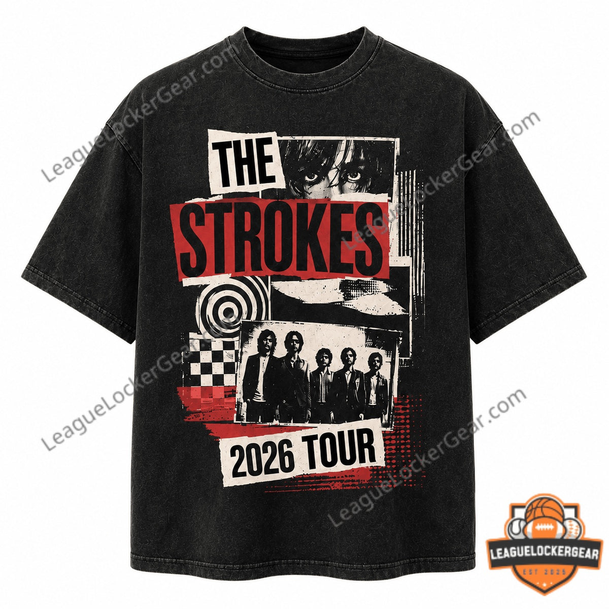 The Strokes 2026 Tour T-Shirt - LeagueLockerGear
