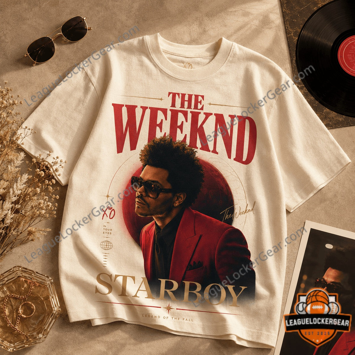The Weeknd STARBOY 3D T-Shirt - LeagueLockerGear