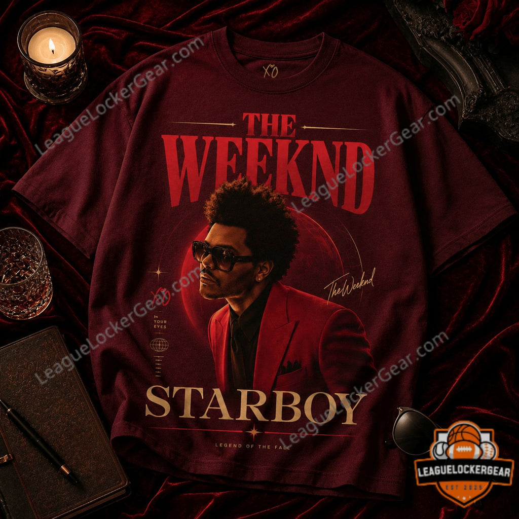 The Weeknd STARBOY 3D T-Shirt - LeagueLockerGear