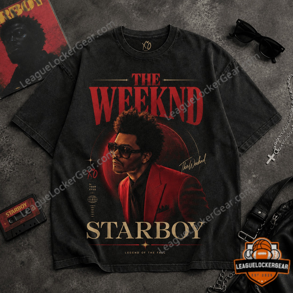 The Weeknd STARBOY 3D T-Shirt - LeagueLockerGear