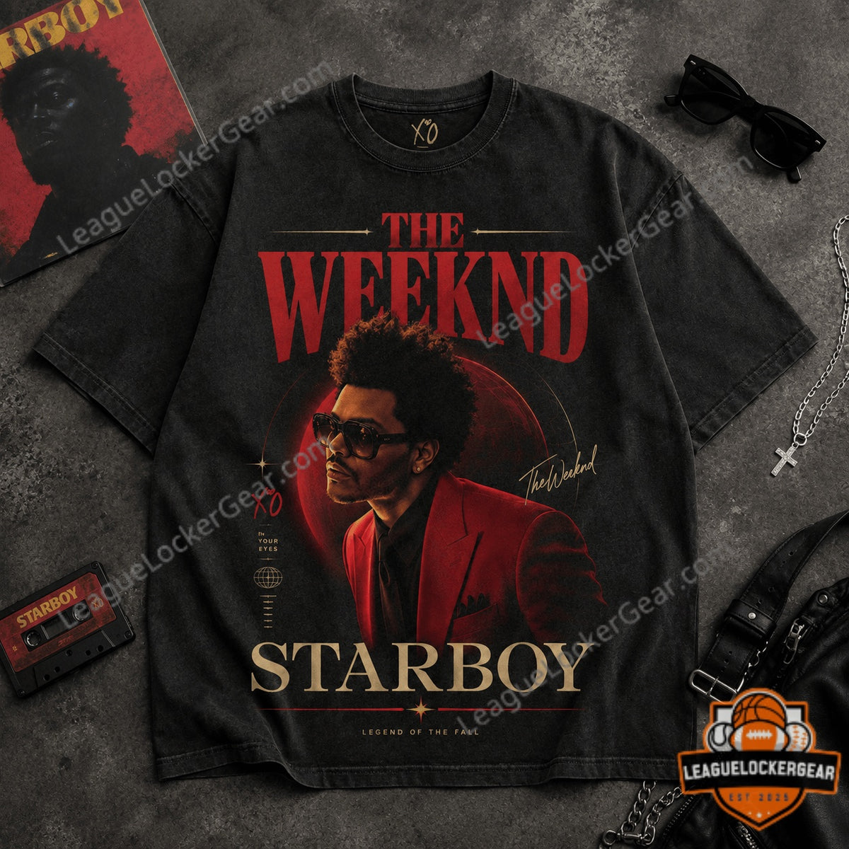 The Weeknd STARBOY 3D T-Shirt - LeagueLockerGear