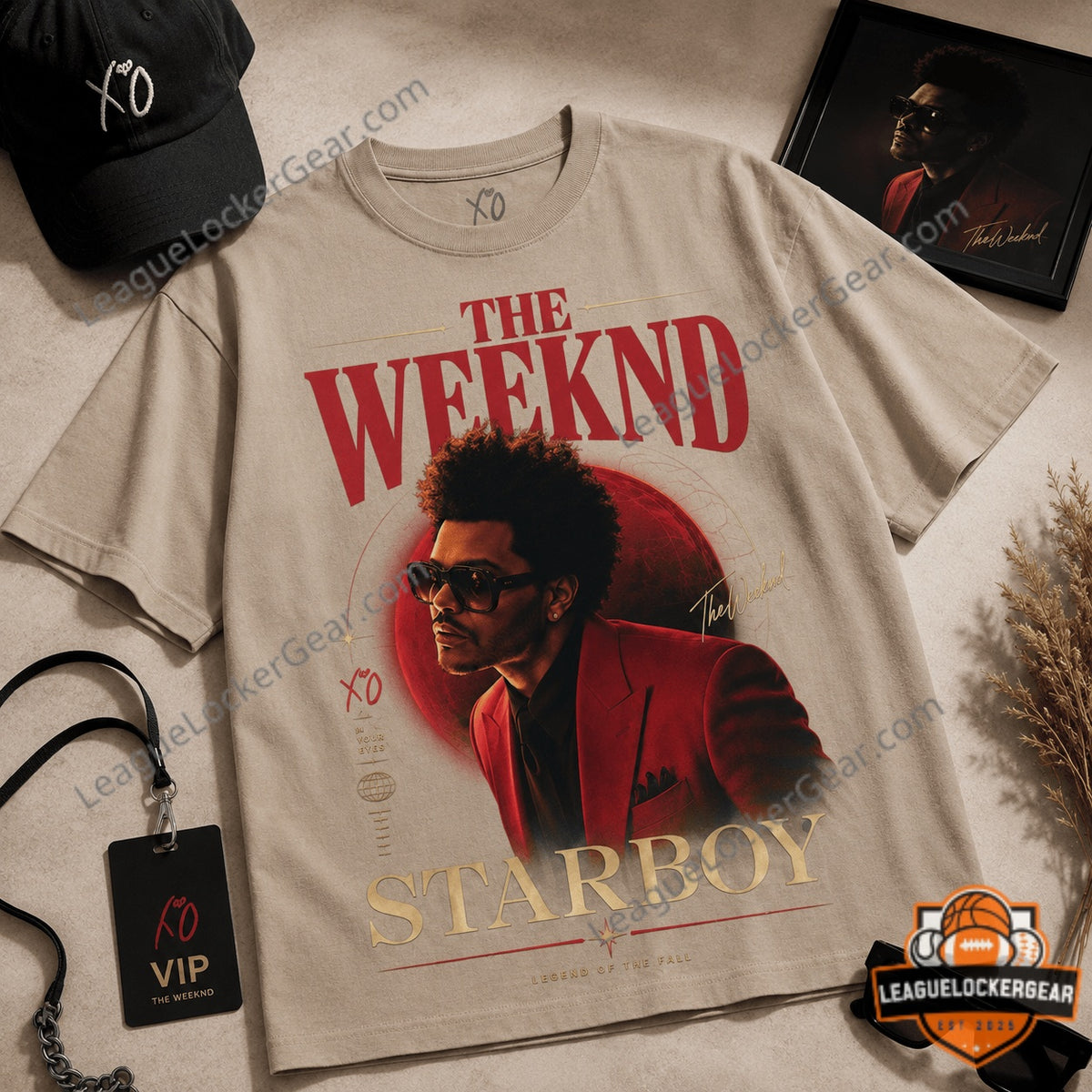 The Weeknd STARBOY 3D T-Shirt - LeagueLockerGear