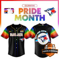 Toronto Blue Jays Pride Month Baseball Jersey - LeagueLockerGear