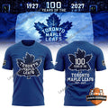 Toronto Maple Leafs 100th Anniversary T-Shirt