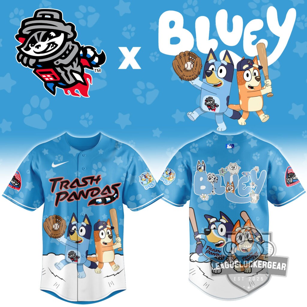 Trash Pandas X Bluey Baseball Jersey - LeagueLockerGear