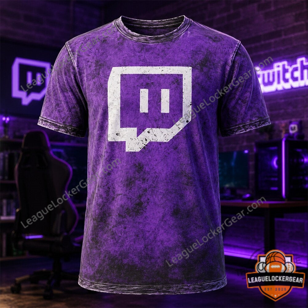Dead by Daylight Twitch Purple Logo T-Shirt - LeagueLockerGear
