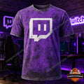 Dead by Daylight Twitch Purple Logo T-Shirt - LeagueLockerGear