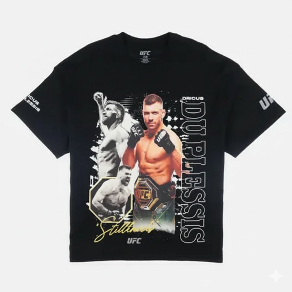 Dricus Du Plessis UFC Champion Shirt and Merch 2025 – Official Fight Poster Graphic - LeagueLockerGear