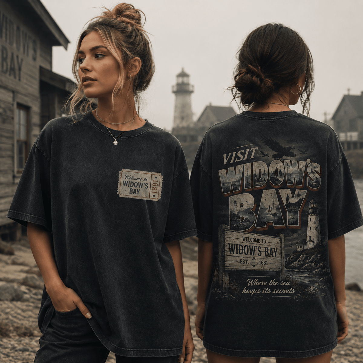 Widow's Bay Est 1681 Coastal Destination T-Shirt - LeagueLockerGear