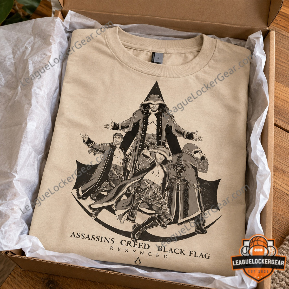 Will Ospreay Assassin's Creed Black Flag Resynced T-Shirt