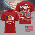 Winnie the Pooh America 250th Anniversary of Freedom T-Shirt - LeagueLockerGear