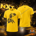 WWE LA Knight Folding Chair Silhouette T-Shirt - LeagueLockerGear