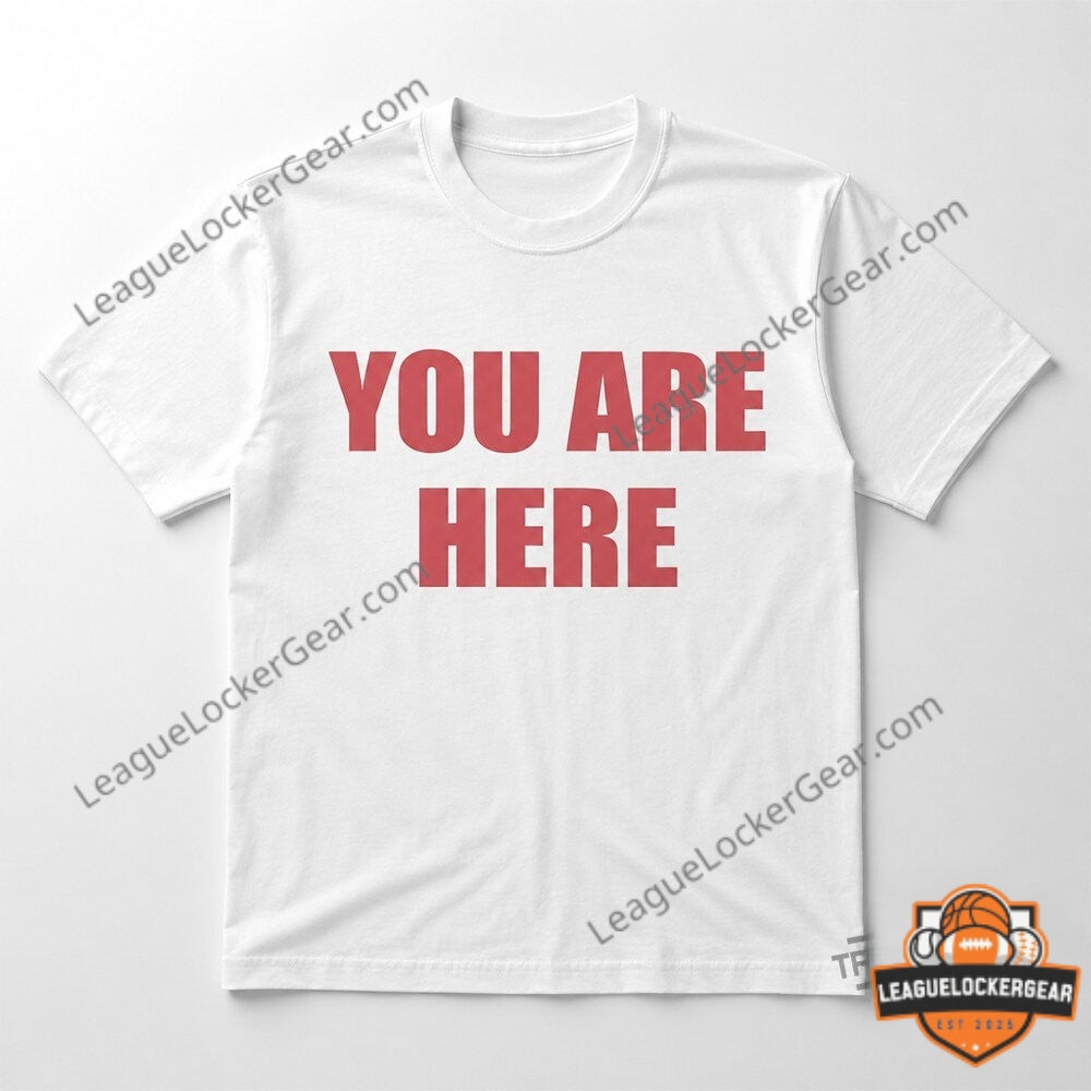 Cruz Beckham 2026 World Cup You Are Here T-Shirt - LeagueLockerGear