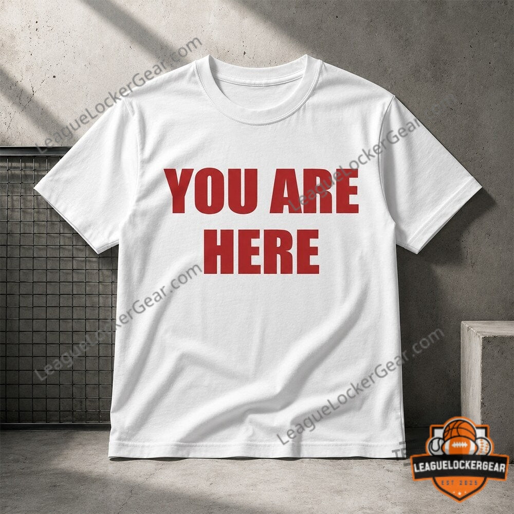 Cruz Beckham 2026 World Cup You Are Here T-Shirt - LeagueLockerGear