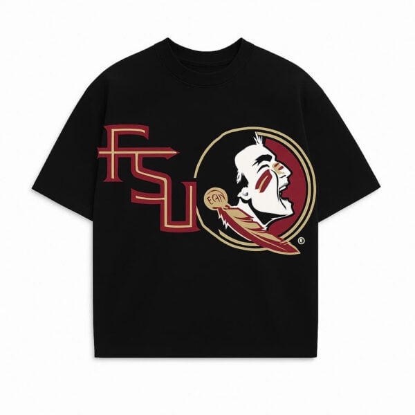 Maroon Florida State Football Graphic T-Shirt – Player #55 - LeagueLockerGear